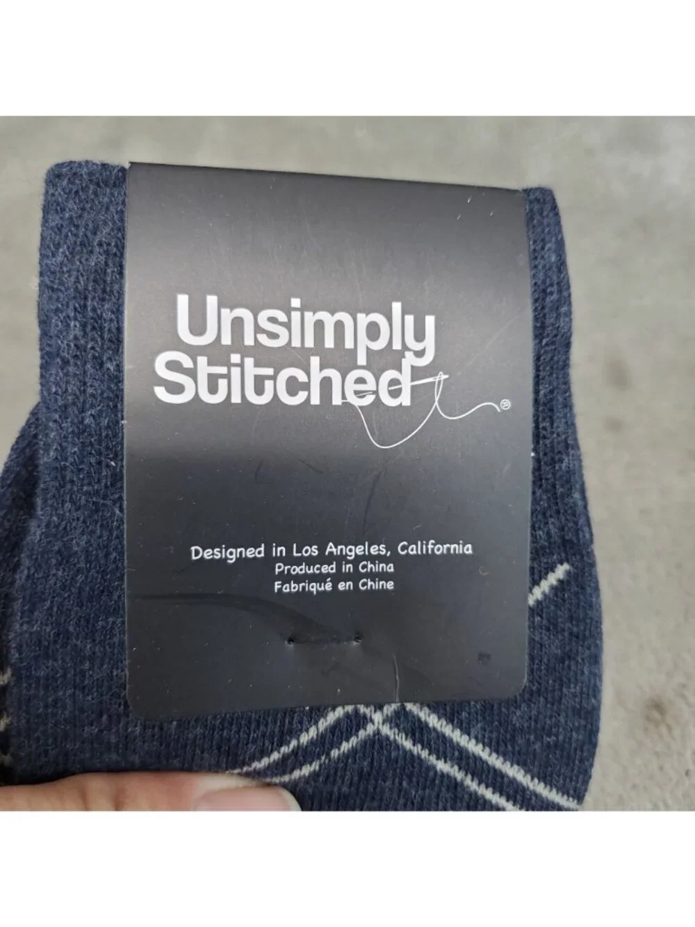 Unsimply Stitched Socks Mens One Size Three Pack of Crew Socks *NWT*